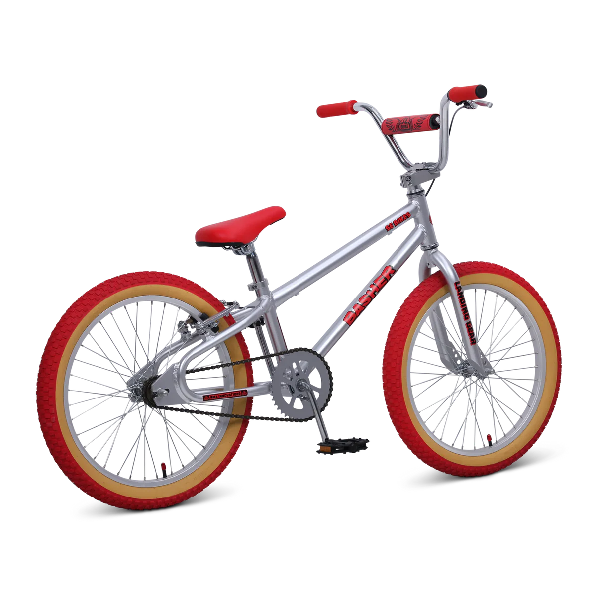 SE Bikes Basher 20" - Silver Streak