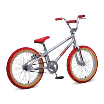 SE Bikes Basher 20" - Silver Streak