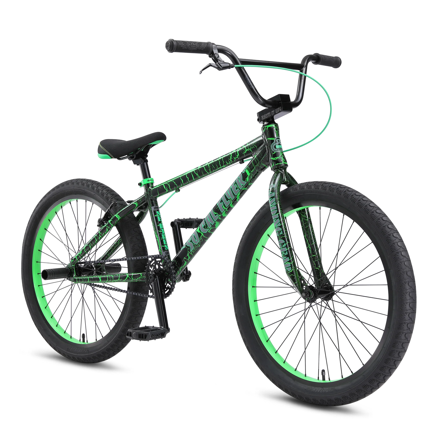 SE Bikes So Cal Flyer 24 - Green Crackle