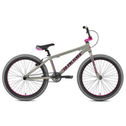 SE Bikes So Cal Flyer 24 - Matte Gray-Pink