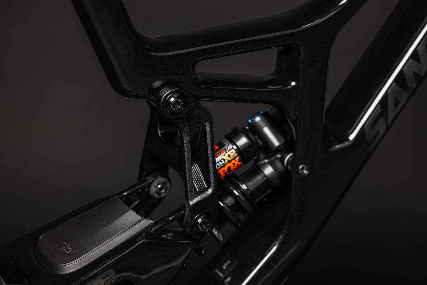 Santa Cruz V10 CC 29 - DH S Kit - Gloss Black Sparkle - 2025