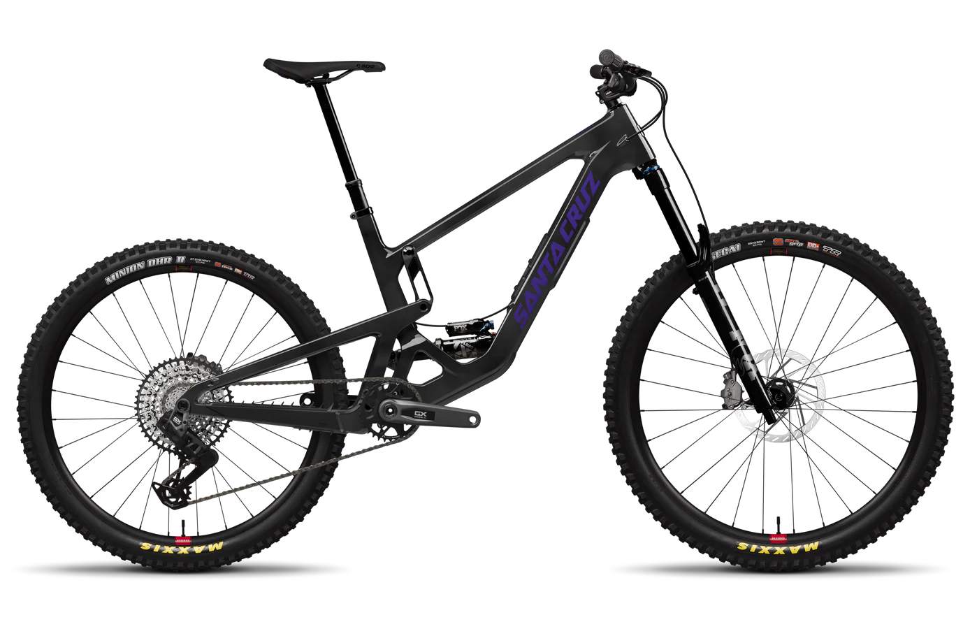 Santa Cruz Bronson Carbon MX - GX AXS - Gloss Carbon - 2026