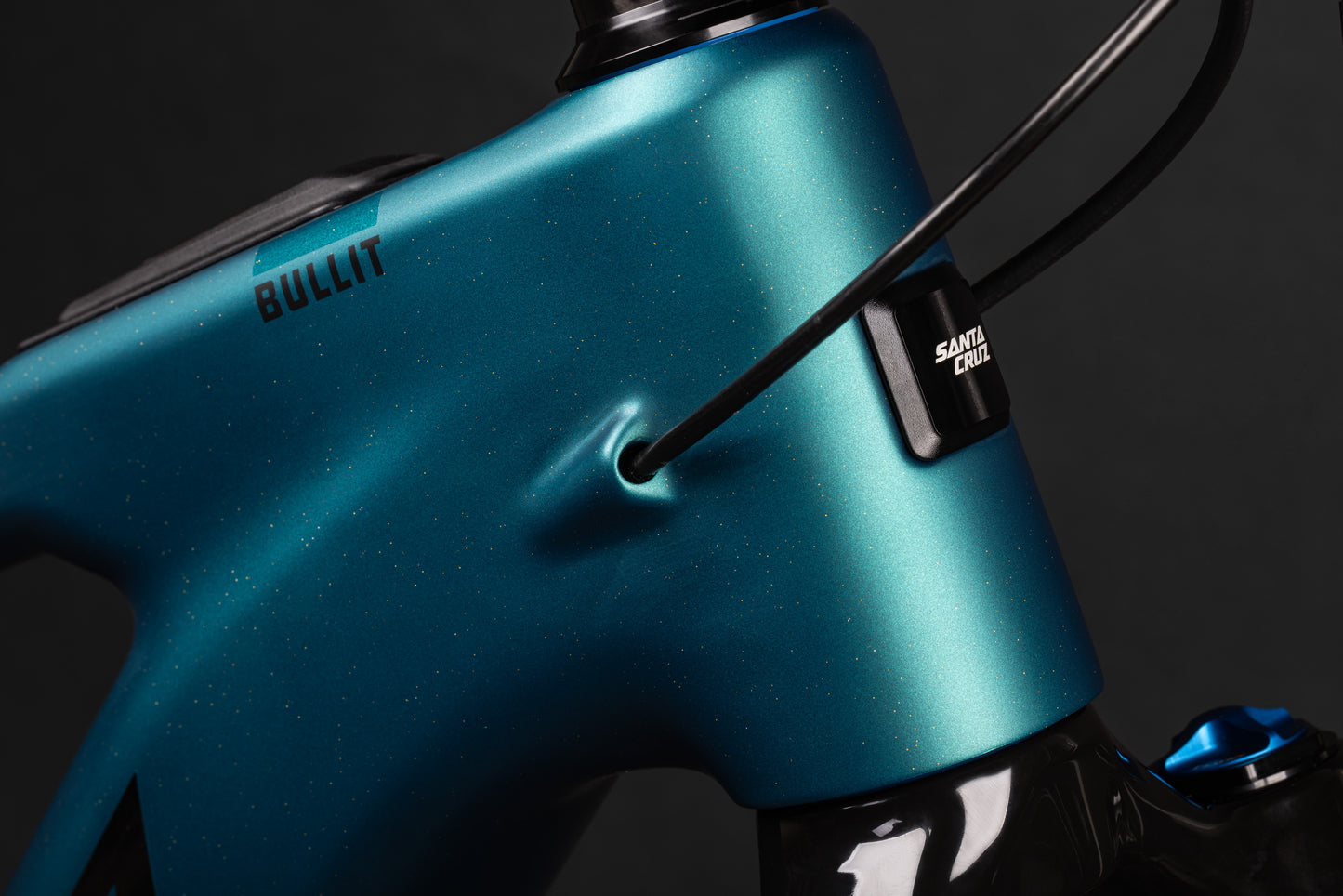 Santa Cruz Bullit Carbon MX - 70 Kit - Matt Teal Sparkle - 2026