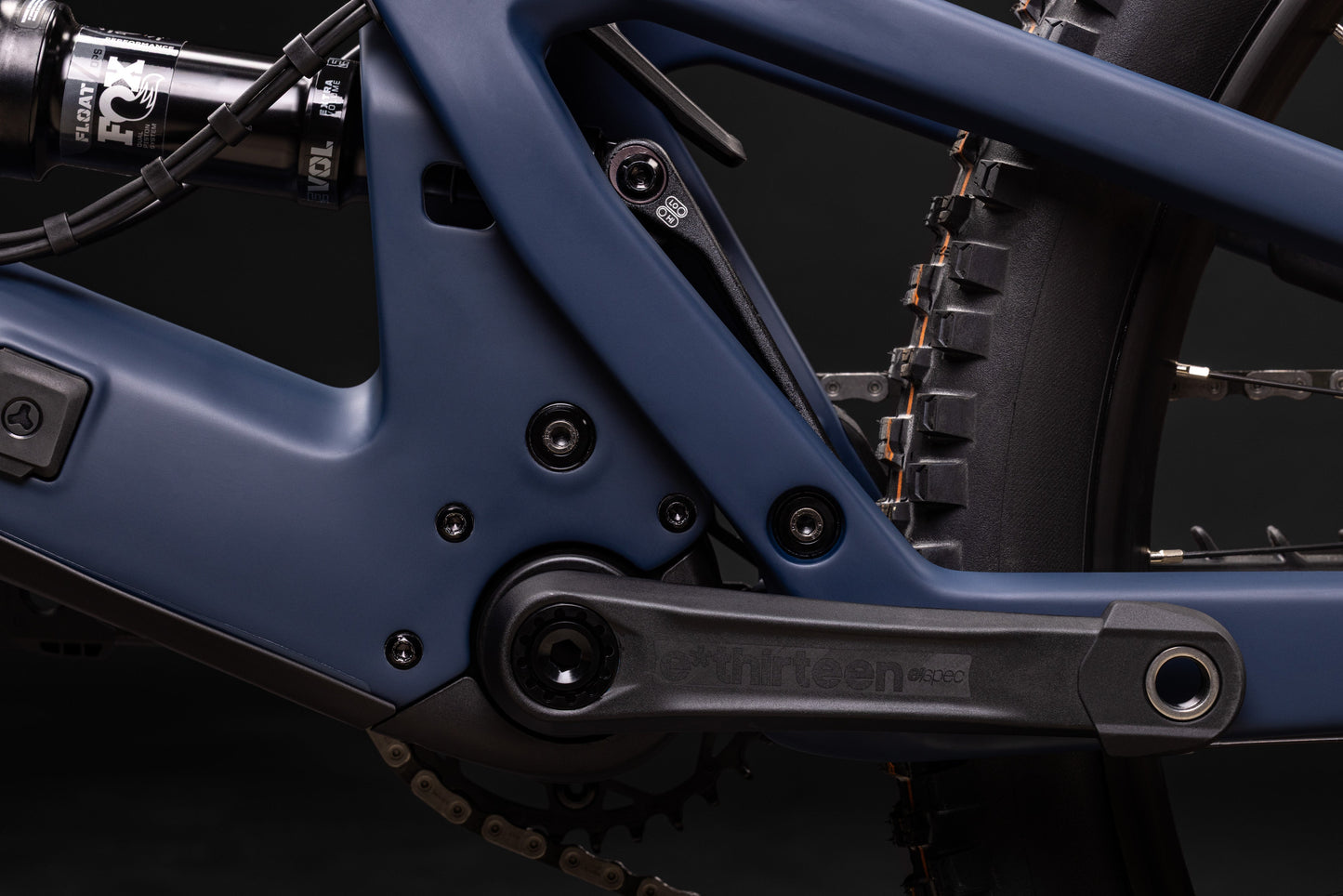 Santa Cruz Heckler SL Carbon MX - 70 Kit - Matt Dark Blue - Ex-Display