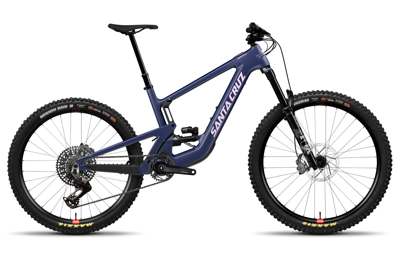 Santa Cruz Heckler SL Carbon MX - Stout Kit - Matte Dark Blue - 2026
