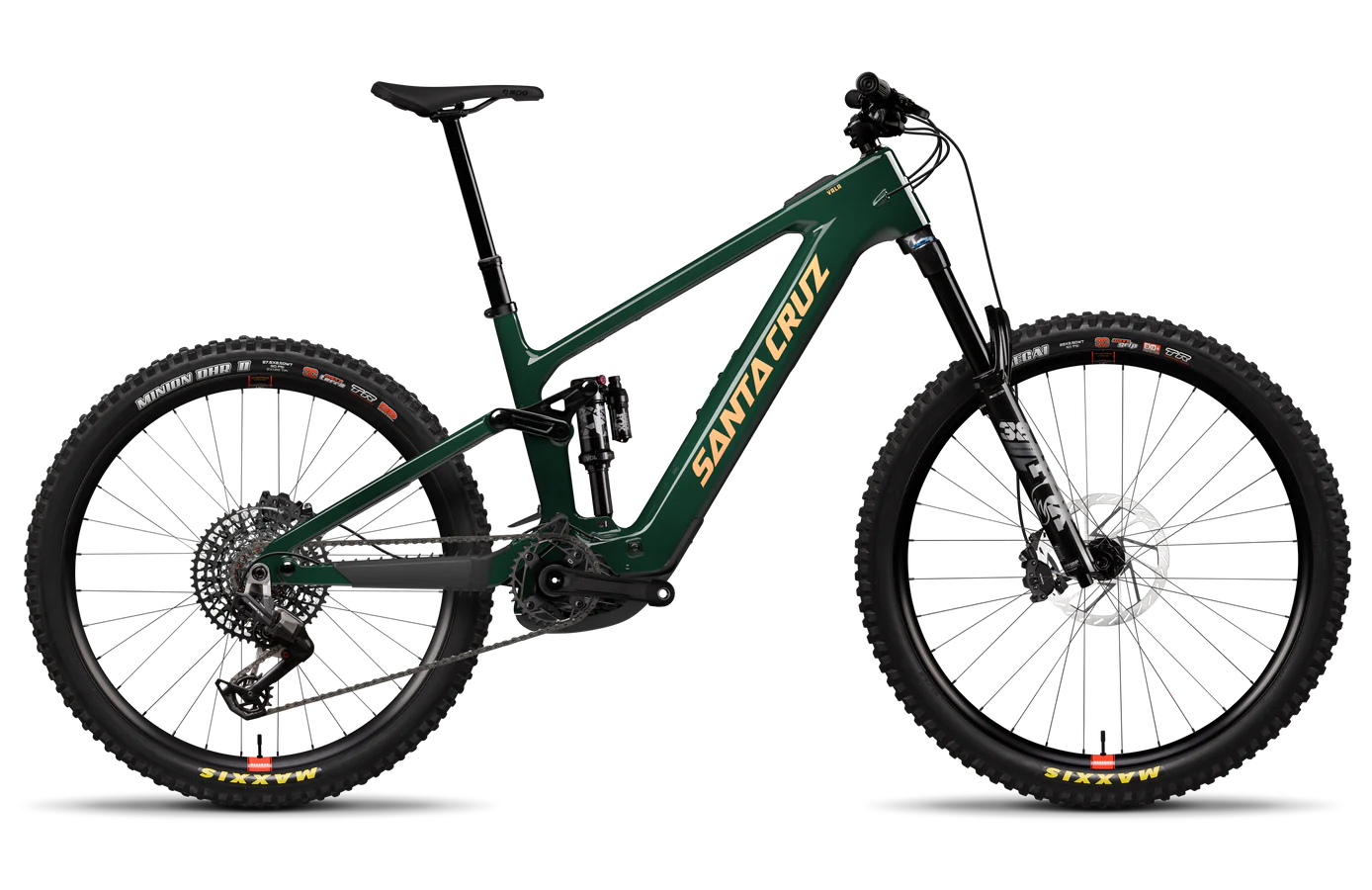 Santa Cruz Vala Carbon MX - 90 Kit - Gloss Day Green - 2026