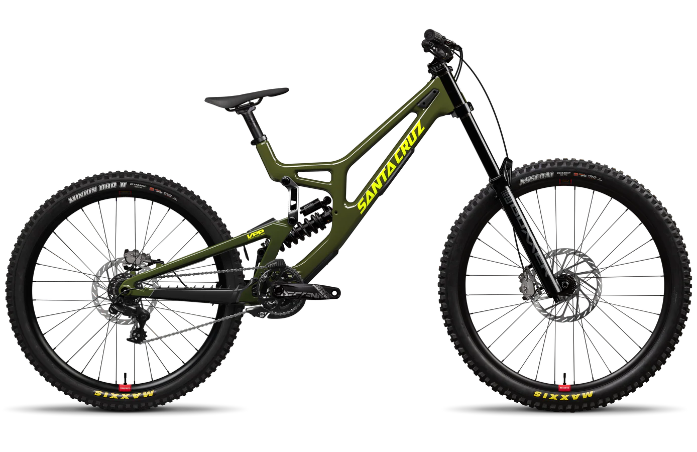 Santa Cruz V10 CC MX - DH S-Kit - Gloss Kelp Green - 2027