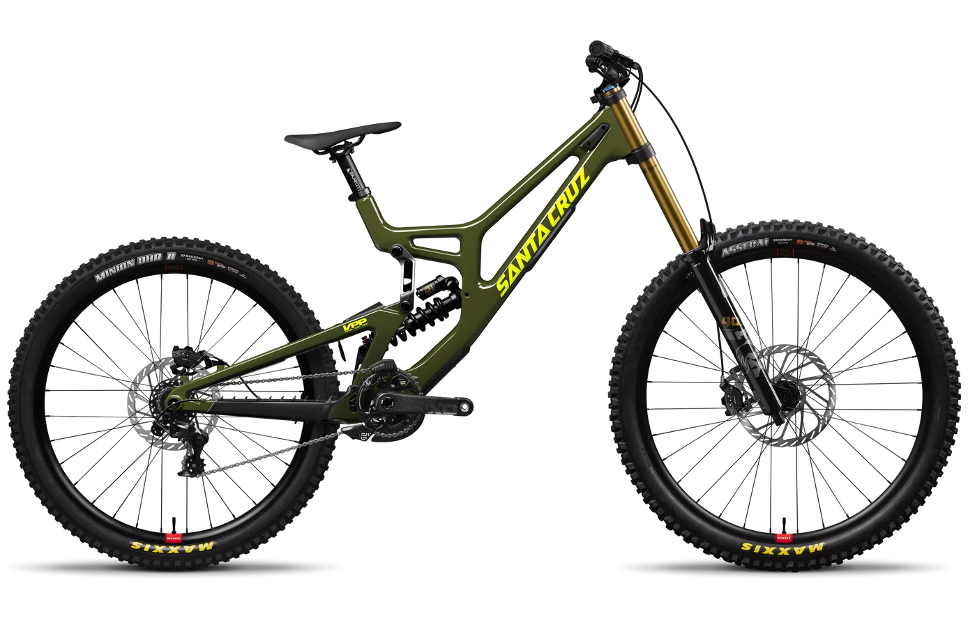 Santa Cruz V10 CC 29 - DH X01 - Gloss Kelp Green - 2027