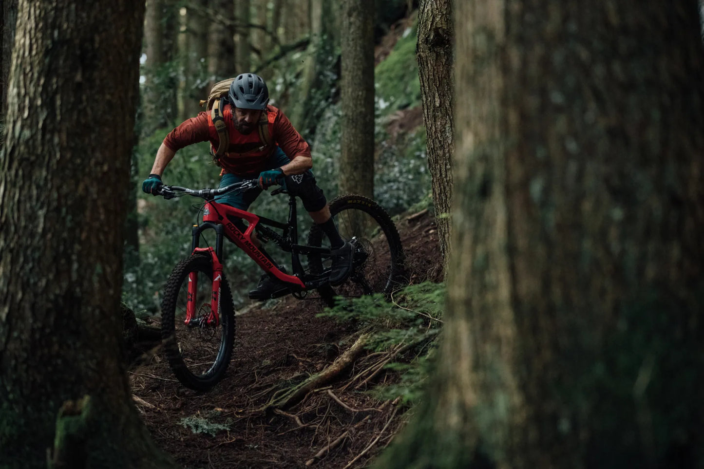 Marzocchi Bomber Z 170 29 15QRx110 - Red - 2026