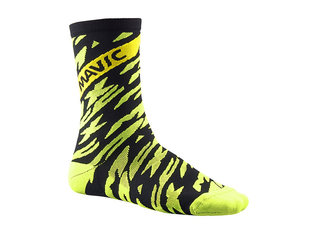 Mavic Deemax Pro 7" High Sock - Safety Yellow Safety Yellow Small 