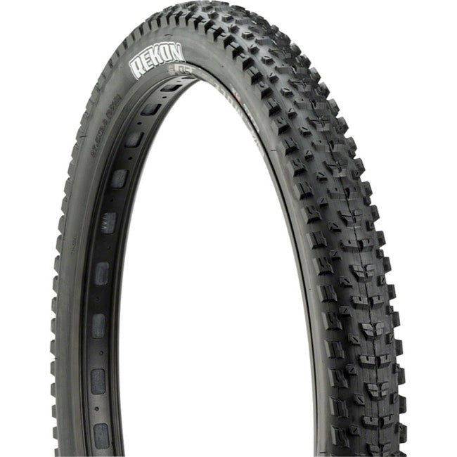 Maxxis Rekon 29" Folding MTB Tire - WT Wide Trail - EXOplus - Black Black 2.4" (3C)MaxxTerra - (TR)Tubeless Ready - (EXO+)EXO Plus Sidewall