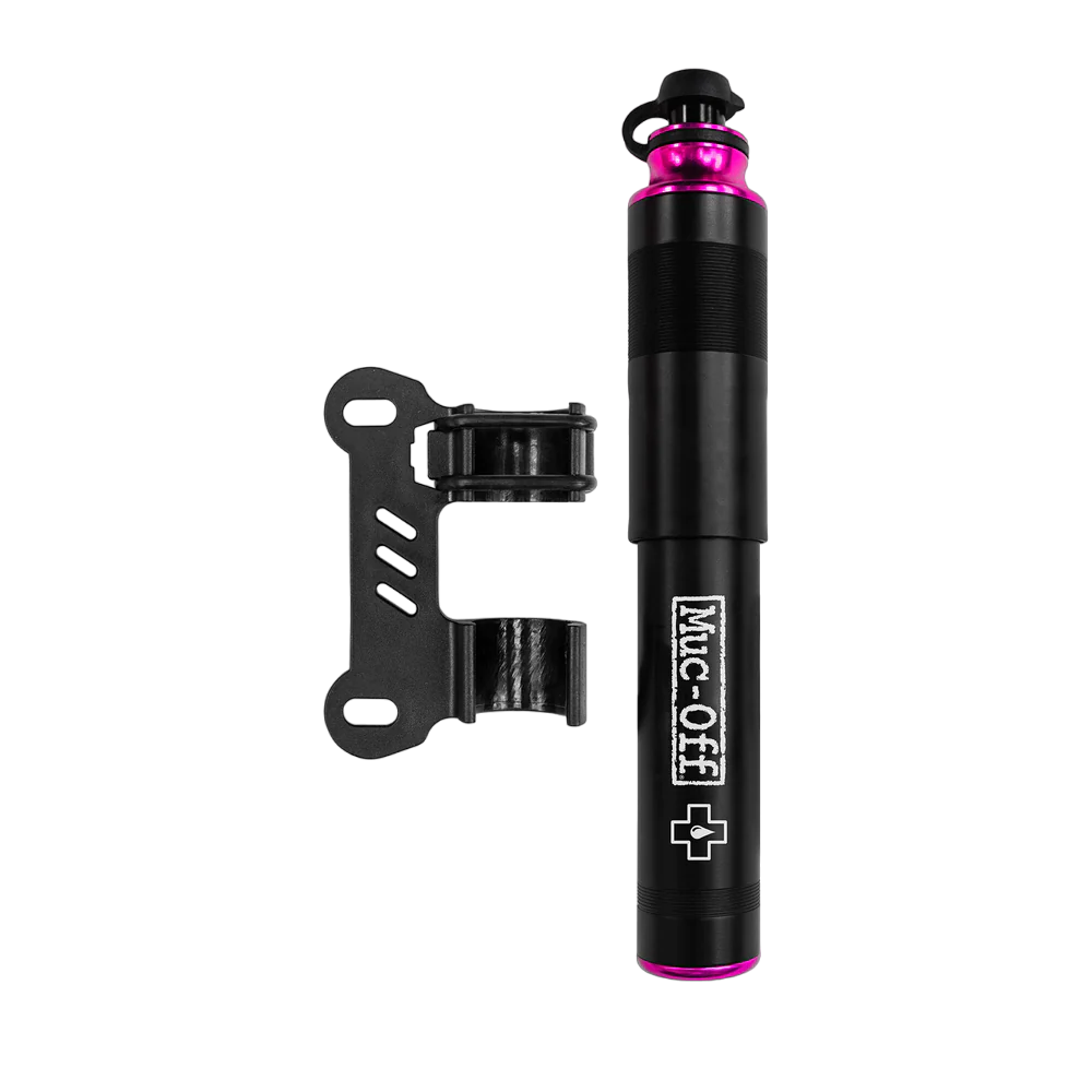 Muc-Off Airmach Mini Pump - Black-Pink