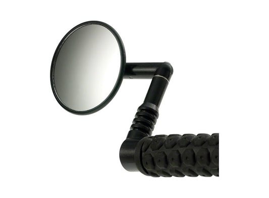 Mirrycle Mountain Handlebar Mirror - Black Black  