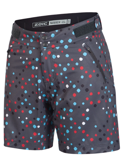Zoic Naveah 7" MTB Short - Womens - Shadow Good Dot