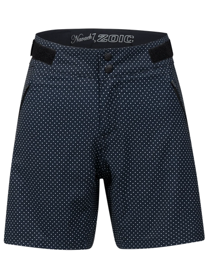 Zoic Naveah 7" MTB Short - Womens - Black Polka Dot