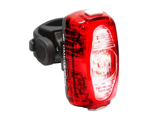 NiteRider Omega 330 Rear Light - Red-Black Red - Black  