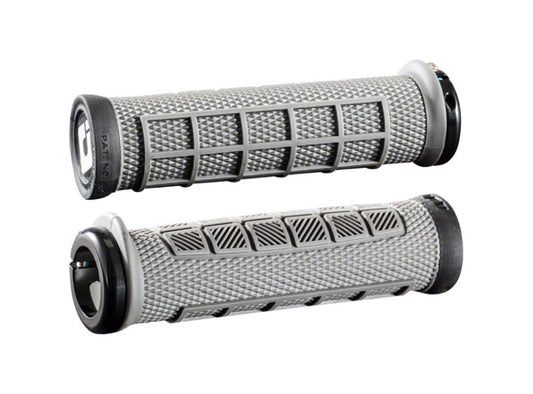 ODI Elite Pro Lock-On Bonus Pack MTB Grips - Graphite-Black Graphite - Black  