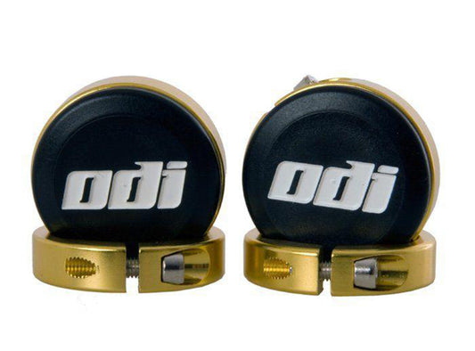 ODI Lock-Jaw Clamps & Snap Caps - Gold Gold  