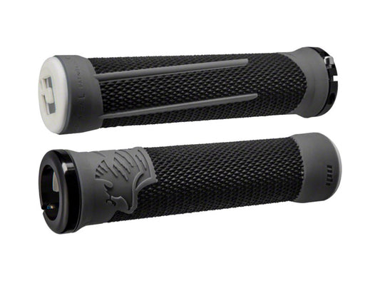 OGI AG-2 Lock-On Grips - Black-Graphite Black - Graphite  