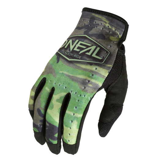 O'Neal Mayhem MTB Glove - Camo - Black-Green Black - Green Small 