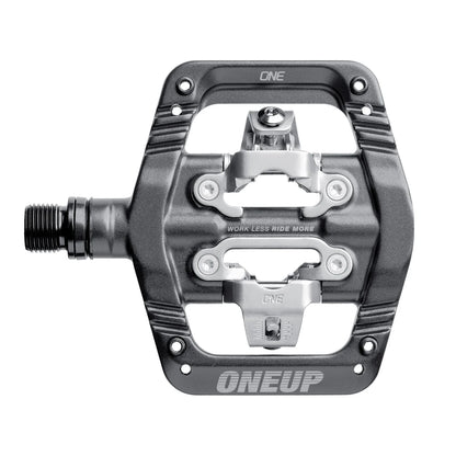 OneUp Clip MTB SPD Pedals - Gray