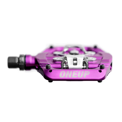 OneUp Clip MTB SPD Pedals - Purple