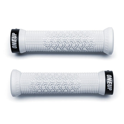 OneUp Jackson Goldstone Lock-On MTB Grips - White