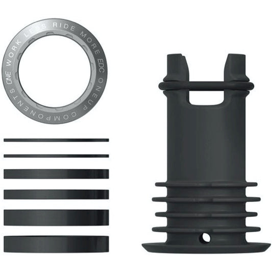 OneUp EDC Tool System Top Cap - Silver Silver  