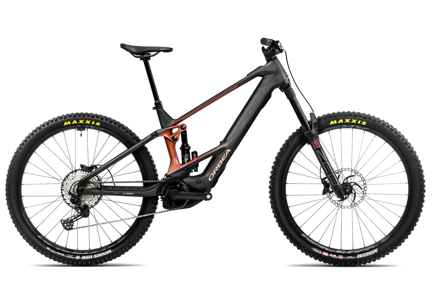 Orbea Wild M10 20mph - Diamond Carbon View-Mars Red - 2025