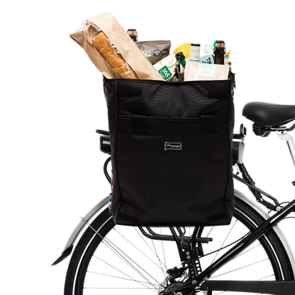 Po Campo Orchard Grocery Pannier - Black Ripstop