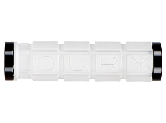 Oury Lock-On Grips - White White  