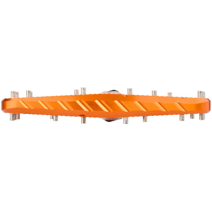 Wolf Tooth Components Ripsaw Aluminum Flat Pedals - Orange