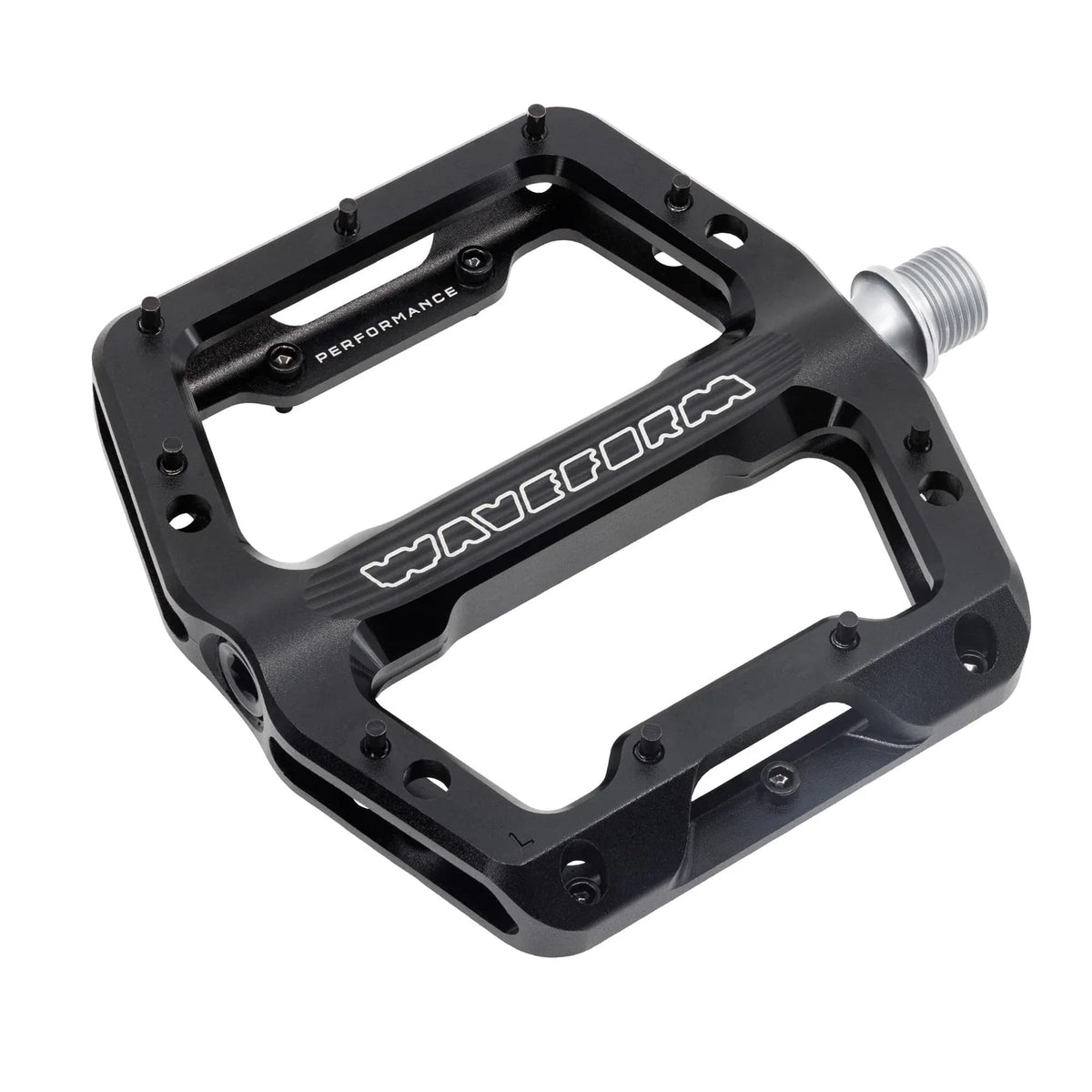 Wolf Tooth Components Waveform Performance Flat Pedal - Black