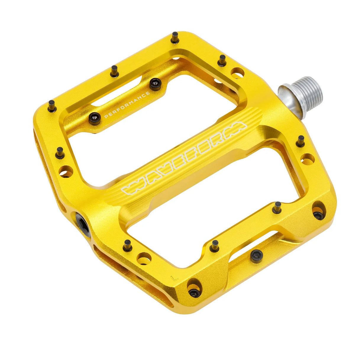 Wolf Tooth Components Waveform Performance Flat Pedal - Gold