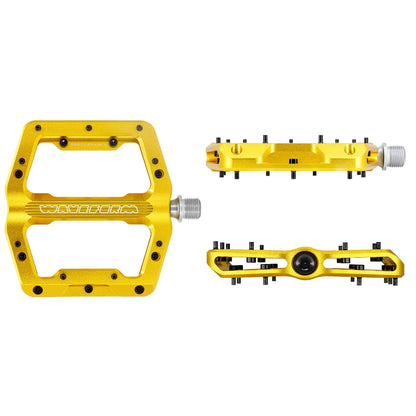 Wolf Tooth Components Waveform Performance Flat Pedal - Gold