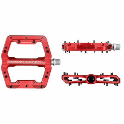 Wolf Tooth Components Waveform Performance Flat Pedal - Red