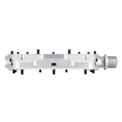 Wolf Tooth Components Waveform Performance Flat Pedal - Raw Silver