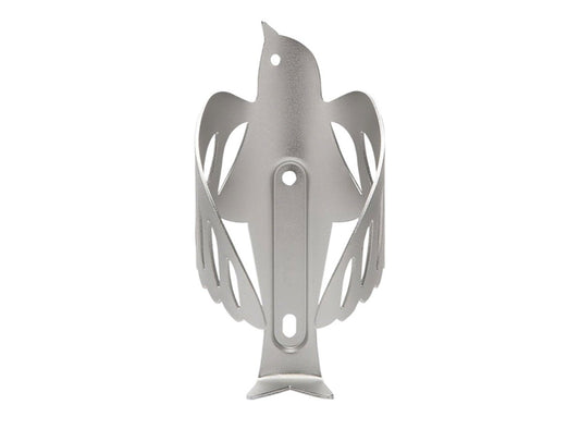 PDW Sparrow Bottle Cage - Silver Silver  