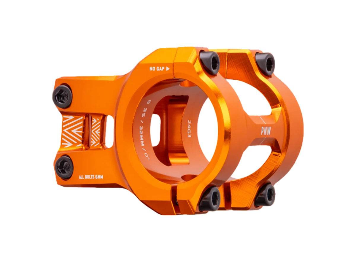PNW Loam 35 MTB Stem - Blood Orange
