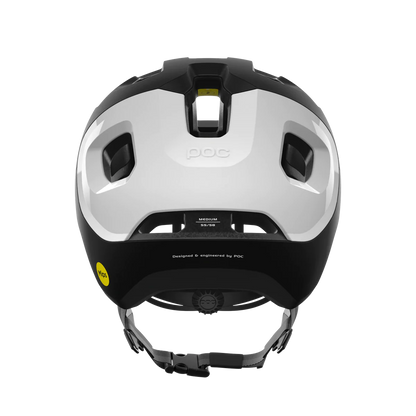 POC Axion Race MIPS MTB Helmet - Uranium Black Matt-Hydrogen White