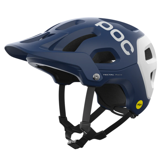 POC Tectal Race MIPS MTB Helmet - Lead Blue-Hydrogen White Matt Lead Blue - Hydrogen White Matt Small 