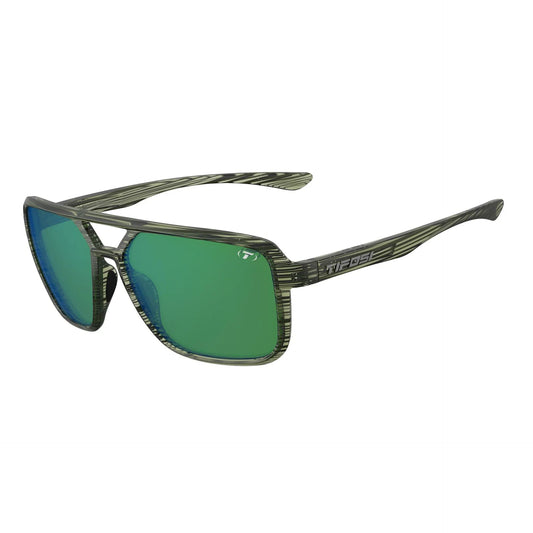 Tifosi Salto Polarised Single Lens Sunglasses - Olive Stripe Fade