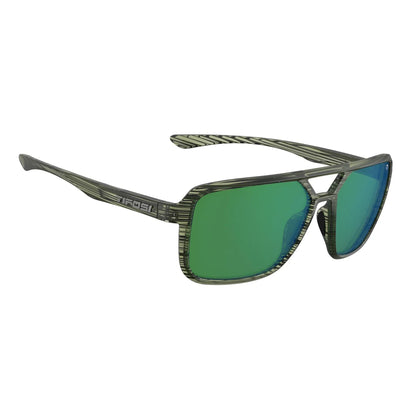 Tifosi Salto Polarised Single Lens Sunglasses - Olive Stripe Fade