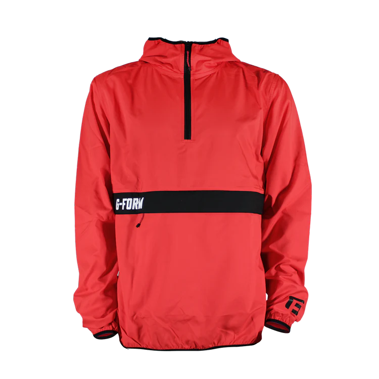 G-Form Packable Hooded Jacket - Flame Red