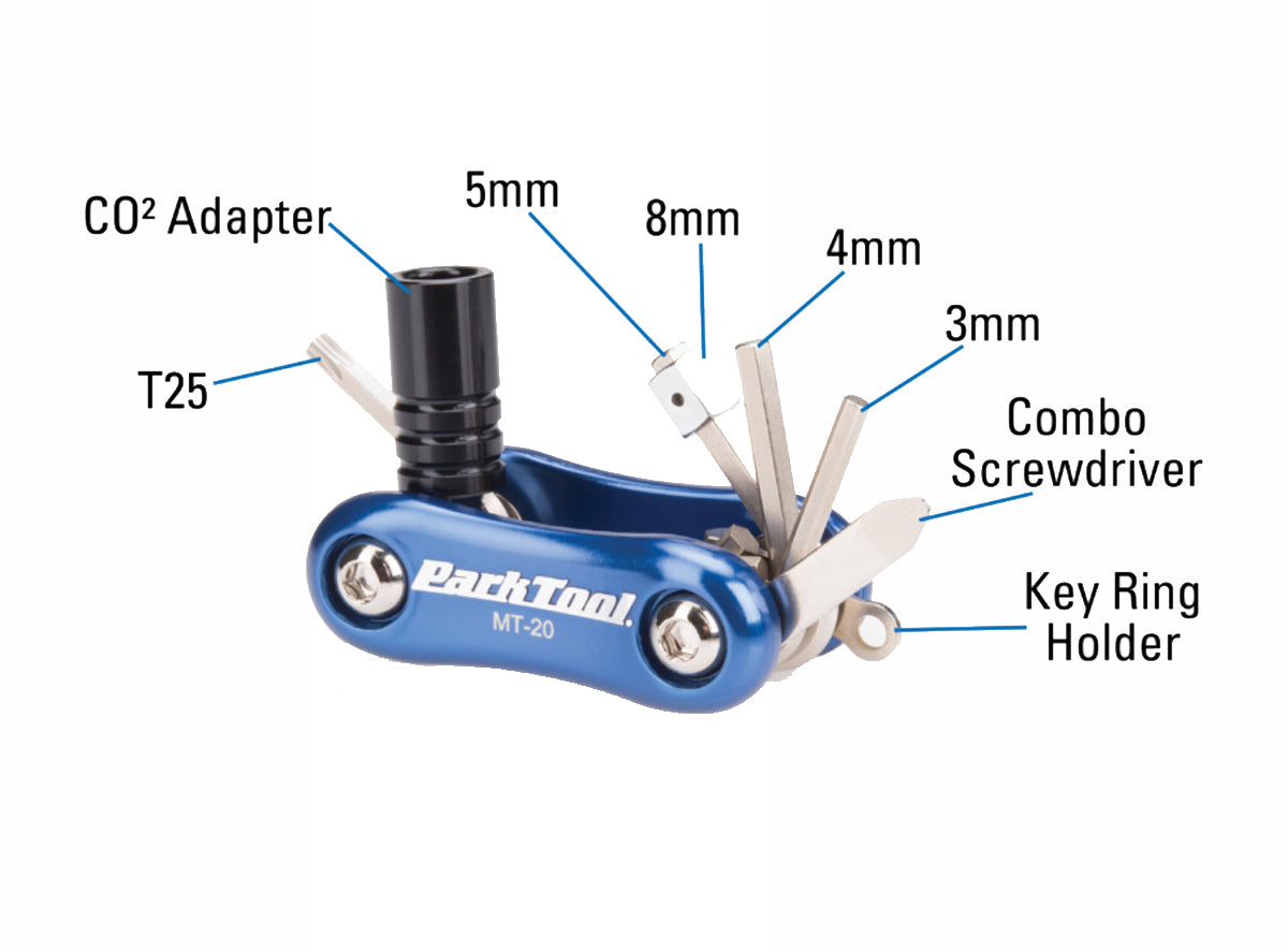 Park Tool Multi-Tool MT-20 - Blue