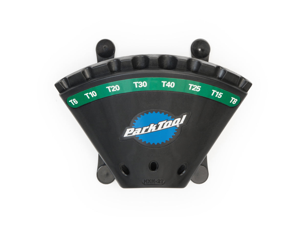 Park Tool HXH-2T Wall Mount Torx Compatible Driver Holder Black - Green Each 