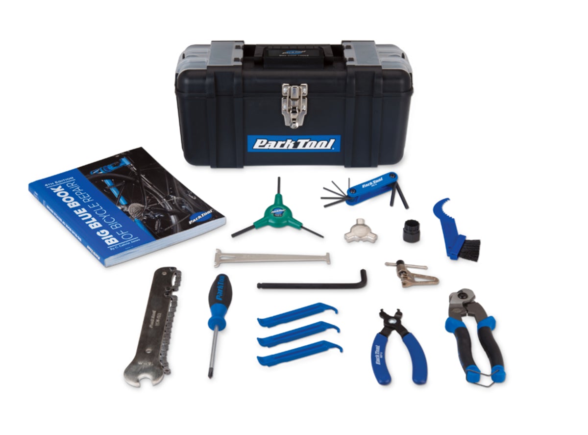 Park Tool SK-4 Home Mechanic Starter Kit - Black Blue Black - Blue  