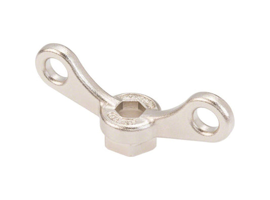 Park Tool Self-Extracting Crank Cap Tool BBT-16 Silver  