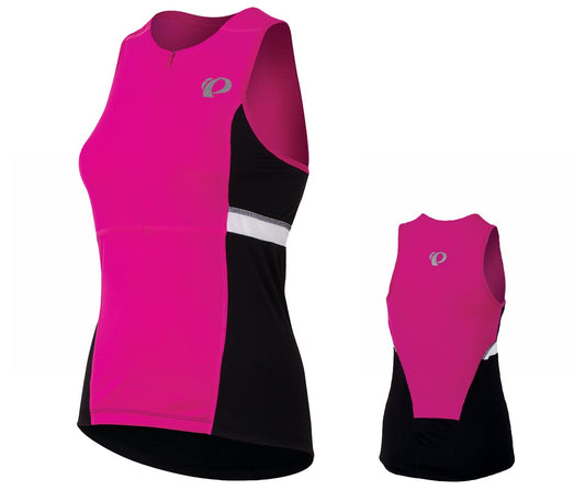 Pearl Izumi Select Tri Relaxed Sleeveless Jersey - Womens - Hot Pink Hot Pink Medium 