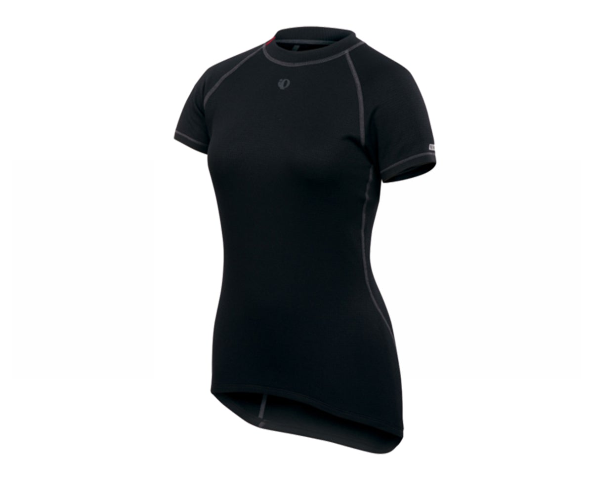 Pearl Izumi Thermal Short Sleeve Base Layer - Womens - Black Black Small 
